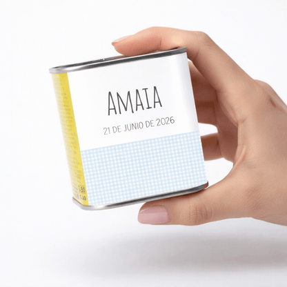 Aceite personalizado para invitados de celebración