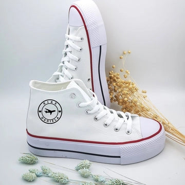 Zapatillas personalizadas Convers Avión (H&M) - Regalo original personalizado - DE MOI À TOI