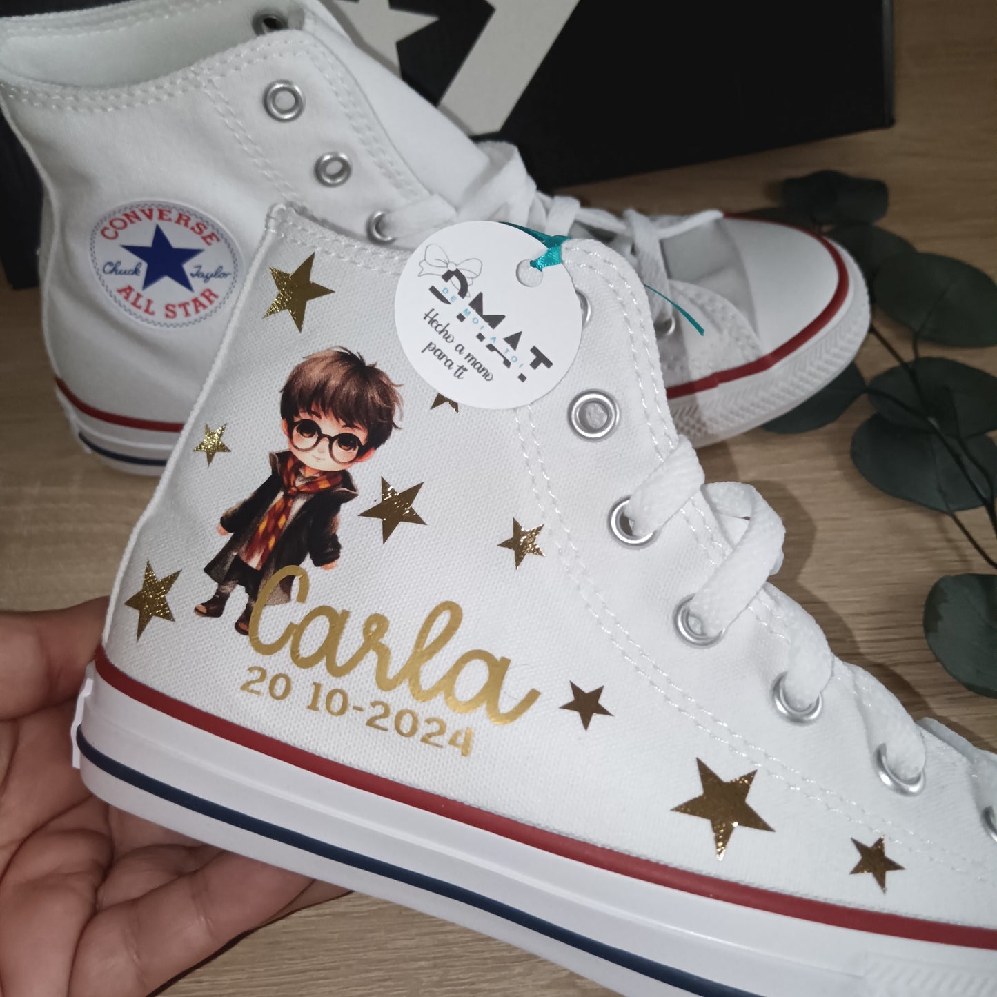 zapatillas personalizadas niño magia con nombre