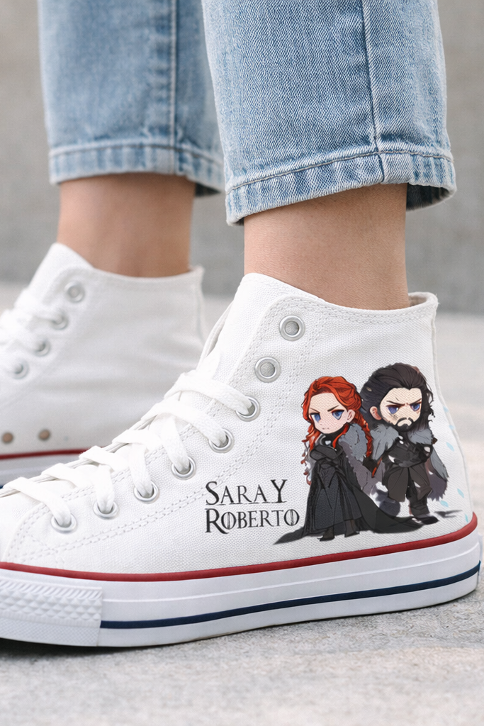 Zapatillas personalizadas para parejas