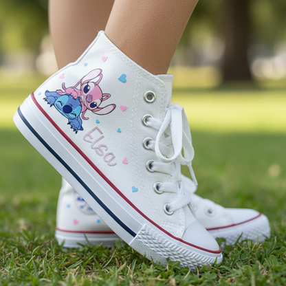 Zapatillas personalizadas niña Stitch