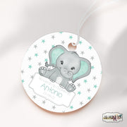 Elefant Stars- Etiquetas para regalos - Regalo original personalizado - DE MOI À TOI