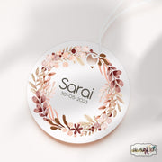Flores Marrones - Etiquetas para regalos - Regalos originales personalizados - DE MOI À TOI |DMAT