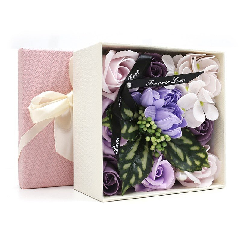 Lavanda - Flores eternas en caja - Regalos originales personalizados - DE MOI À TOI |DMAT