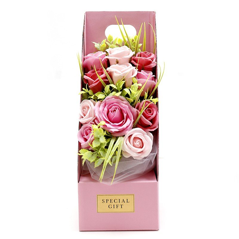 Ramo de Flores Rosa - Regalos originales personalizados - DE MOI À TOI |DMAT
