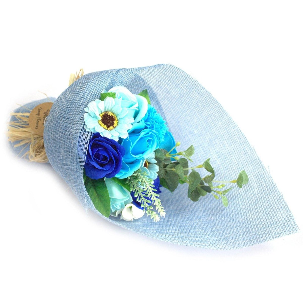 Ramo Flores de Jabón - azul - Regalos originales personalizados - DE MOI À TOI |DMAT