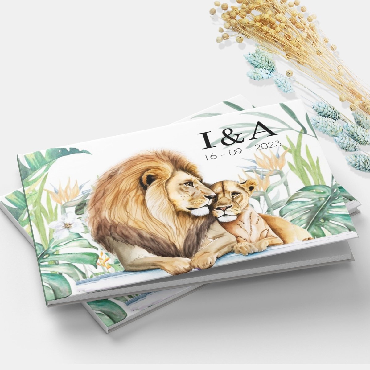 Safari - Albúm - Libro de firmas Personalizado - Regalos originales personalizados - DE MOI À TOI |DMAT