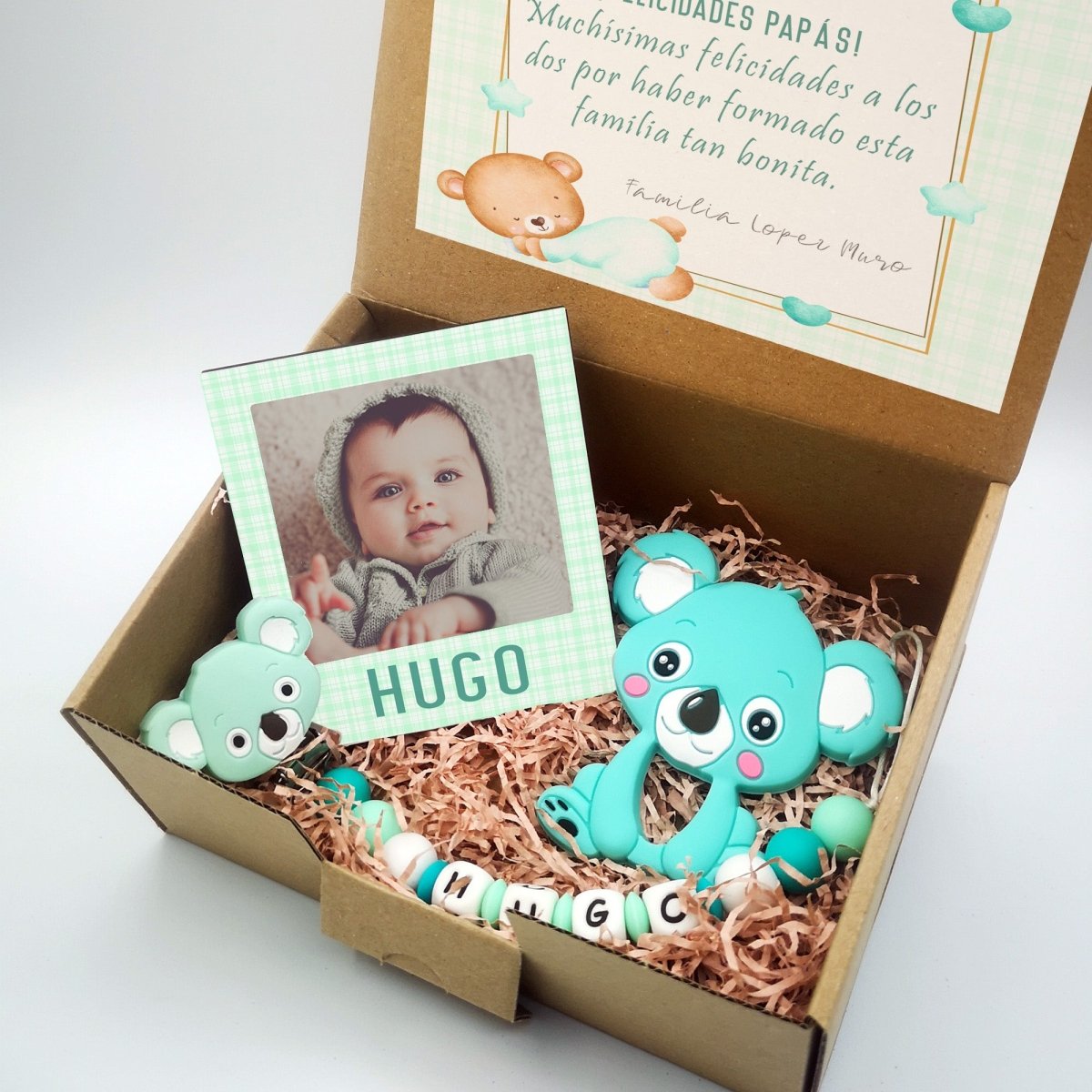Set de regalo bebé - Regalos originales personalizados - DE MOI À TOI |DMAT