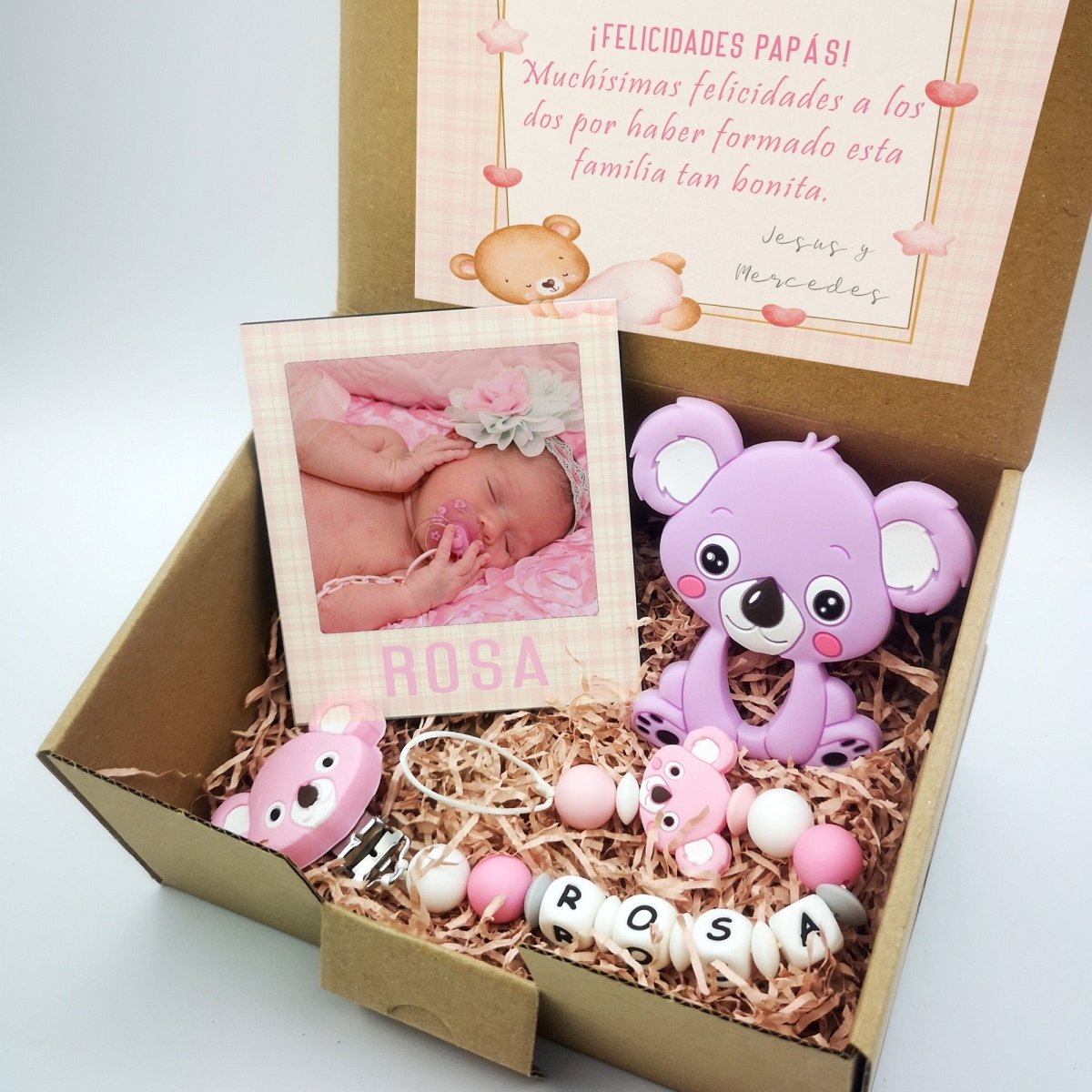 Set de regalo bebé - Regalos originales personalizados - DE MOI À TOI |DMAT