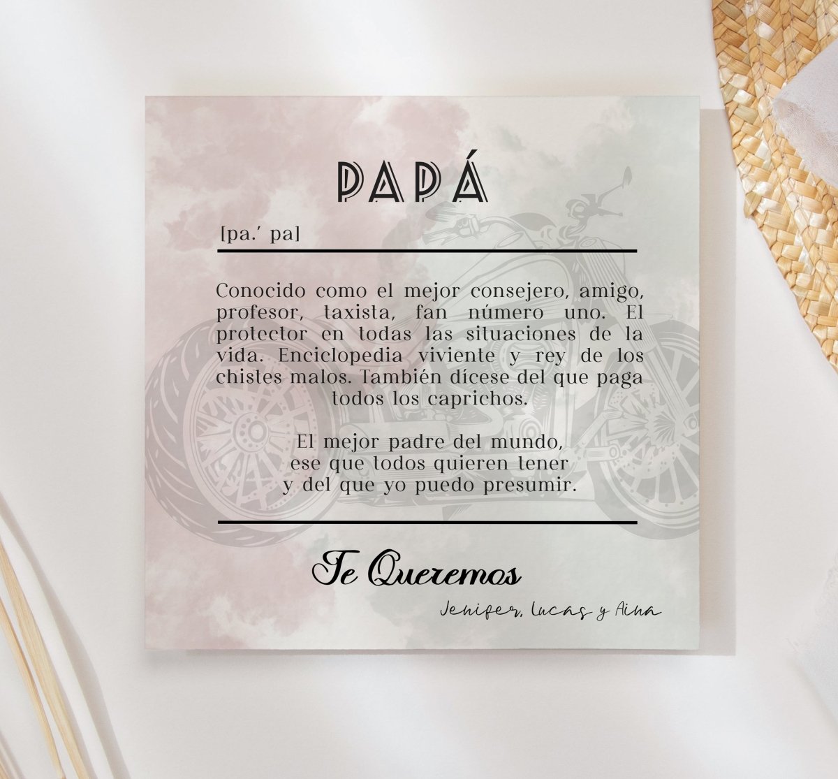 Set de regalo Padre Motero Leyenda(Unidades limitadas) - Regalos originales personalizados - DE MOI À TOI |DMAT