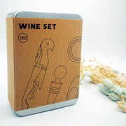 Set de vino en caja metálica - Regalo original personalizado - DE MOI À TOI