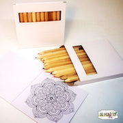 Set lápices de colores MANDALA - Regalo original personalizado - DE MOI À TOI