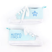 Set zapatillas y chupete personalizado para bebés - Regalo original personalizado - DE MOI À TOI