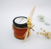 Tarro de miel con cuchara y flores - Regalos originales personalizados - DE MOI À TOI |DMAT