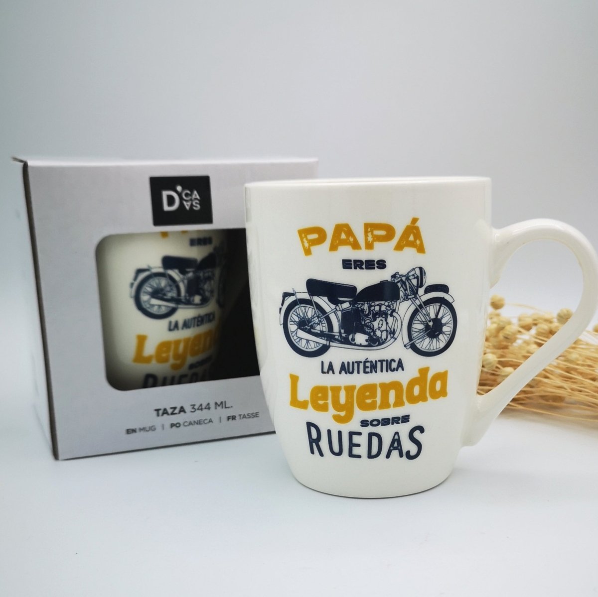Taza de regalo Padre Motero Leyenda (Unidades limitadas) - Regalos originales personalizados - DE MOI À TOI |DMAT