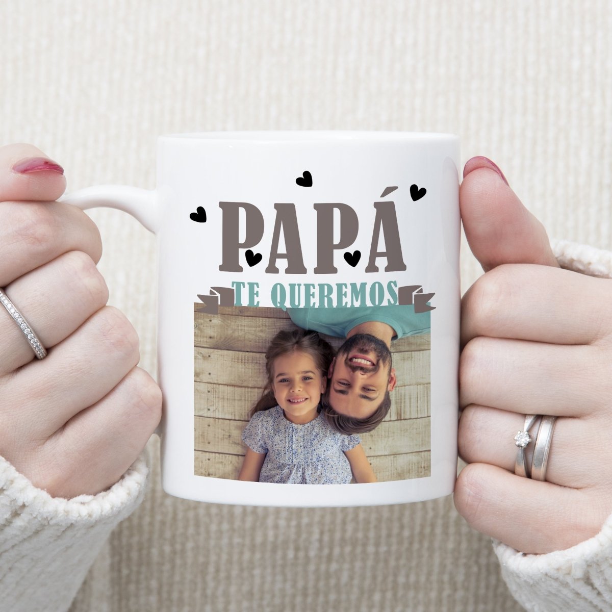 Taza personalizada para papá con foto - Regalos originales personalizados - DE MOI À TOI |DMAT