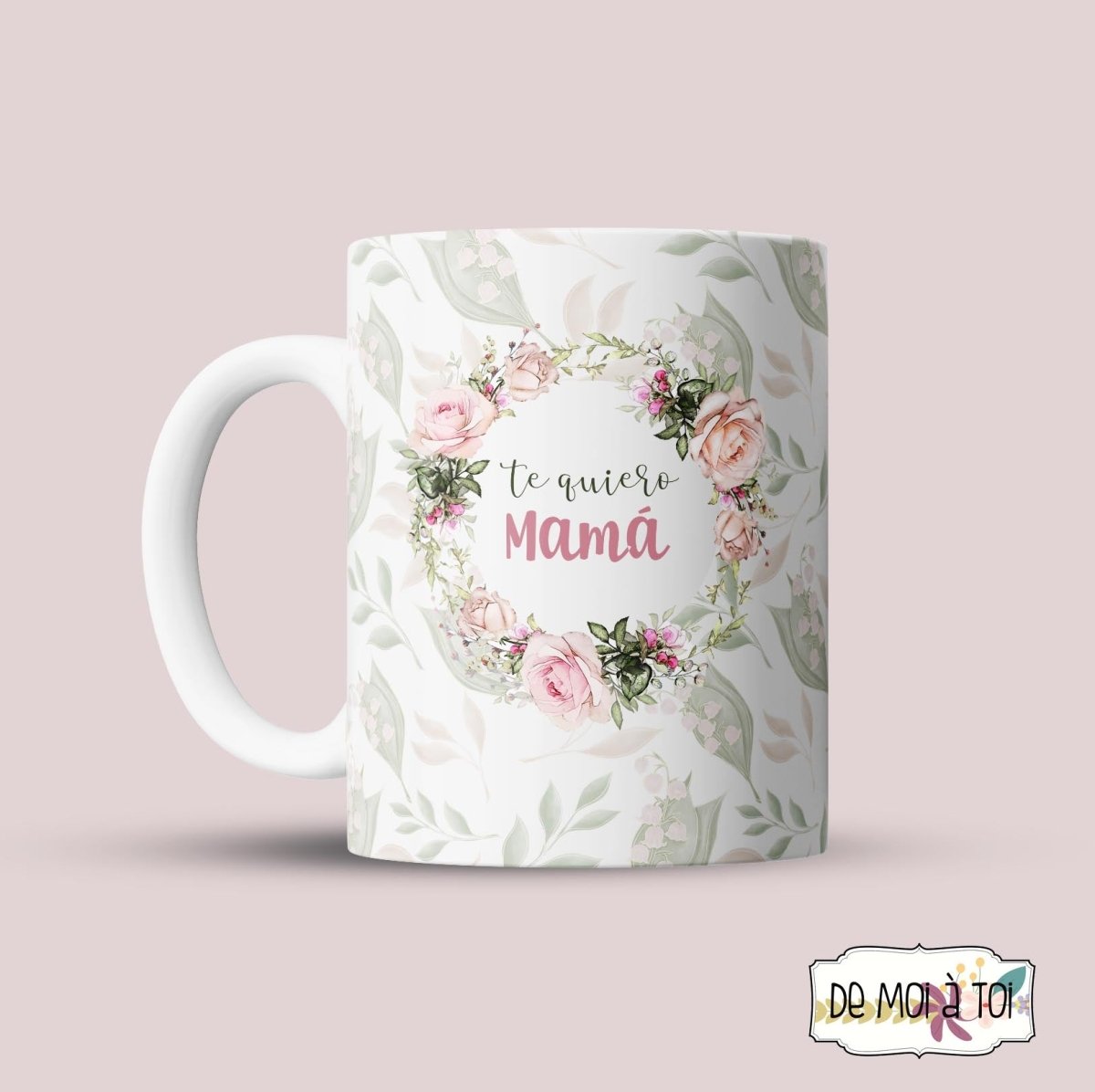 Taza Te quiero Mamá - Regalos originales personalizados - DE MOI À TOI |DMAT